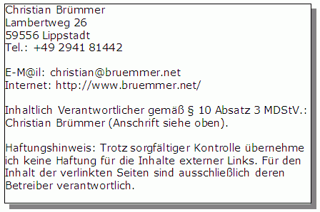 Impressum!