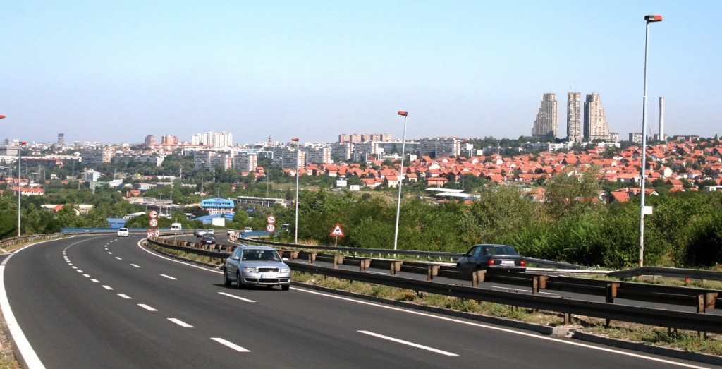 RS, Belgrad, von der Autobahn