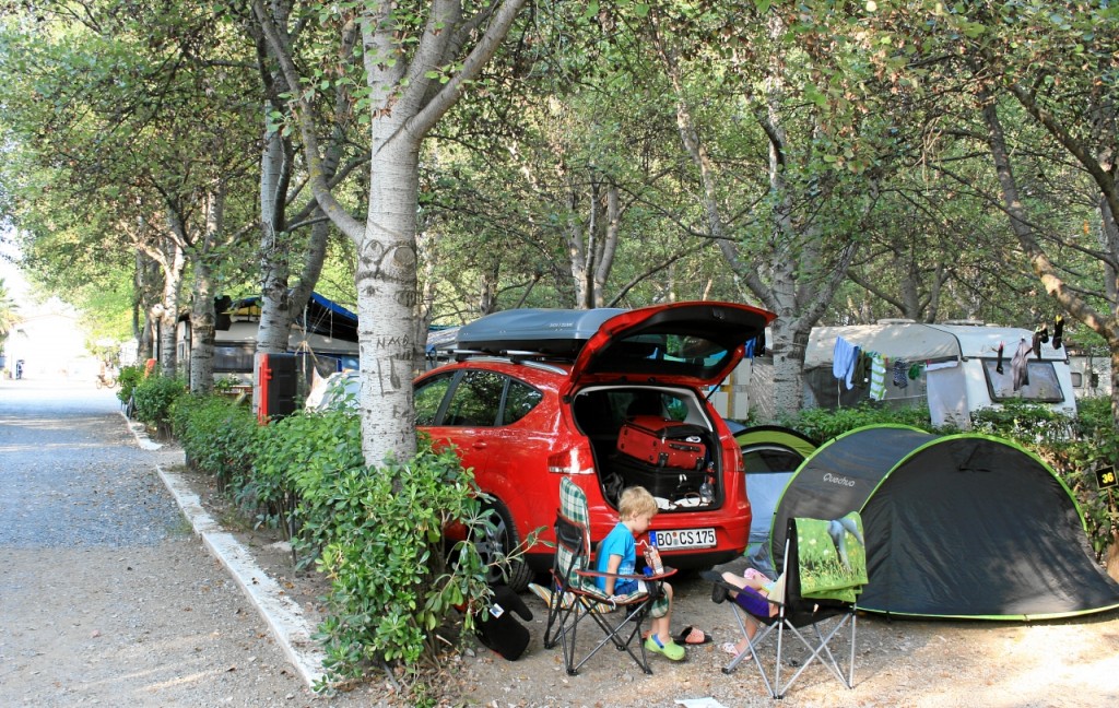 GR, Nea Kallikratia, Campingplatz