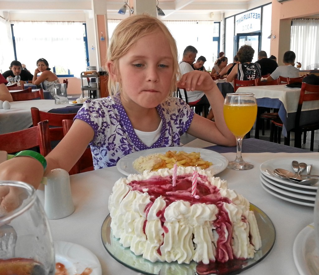 GR, Pefkochori, Hotel, Geburtstag
